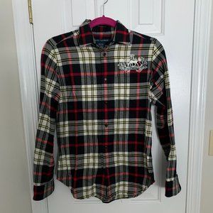 Ralph Lauren ladies flannel shirt